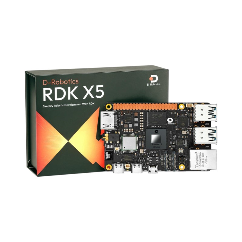 D-Robotics RDK X5 AI Developer Kit for ROS Robotics - 4GB Robotics Bangladesh