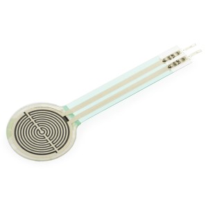 Circular Force Sensor with Extended Leads Diameter: 18.3mm, 20g-6kg, Thickness: 0.