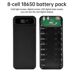 Power Bank Battery Case 18650 X 8 - Battery Charger Box Robotics Bangladesh