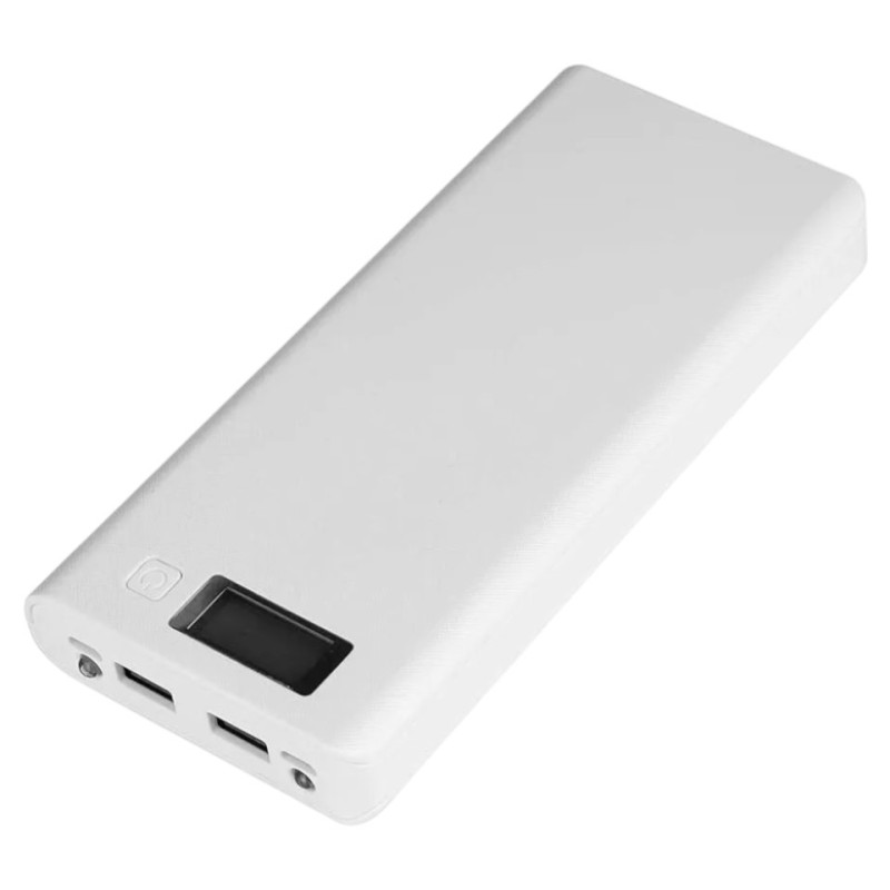 Power Bank Battery Case 18650 X 8 - Battery Charger Box White Robotics Bangladesh