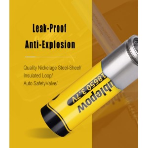 Doublepow 18650 3.7V 1200mAh True Capacity Battery Robotics Bangladesh