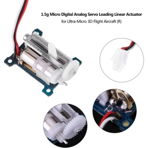 Micro Digital/Analog Servo – 1.5g Ultra-Light Linear Actuator Robotics Bangladesh
