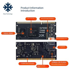 Sipeed Tang Primer 20K FPGA Development Kit GW2A FPGA Dock Board Robotics Bangladesh
