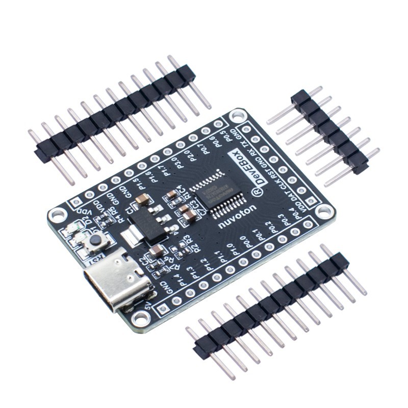 Nuvoton N76E003AT20 8051 Core Development Board – USB Type-C Robotics Bangladesh