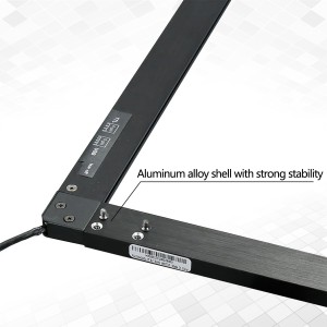 55" Smart Classroom Interactive IR Touch Panel Overlay Kit - 10-Point Multi-Touch, No Glass Robotics Bangladesh