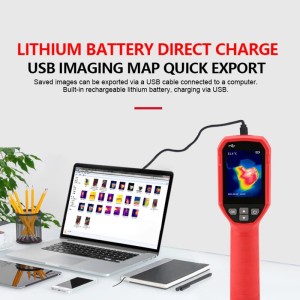 UNI-T UTi120S Handheld Thermal Imaging Camera 120×90 Infrared Resolution -20℃ to 400℃ Range Robotics Bangladesh