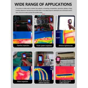 UNI-T UTi120S Handheld Thermal Imaging Camera 120×90 Infrared Resolution -20℃ to 400℃ Range Robotics Bangladesh