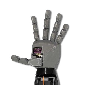 Humanoid Robot Left Hand – Fully Assembled (PLA+ Build, 6-Servo Controlled) Robotics Bangladesh