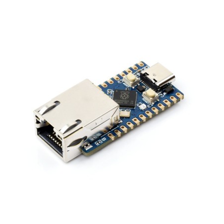 Waveshare RP2350-ETH Mini Development Board – RP2350 Microcontroller with Ethernet Port Robotics Bangladesh