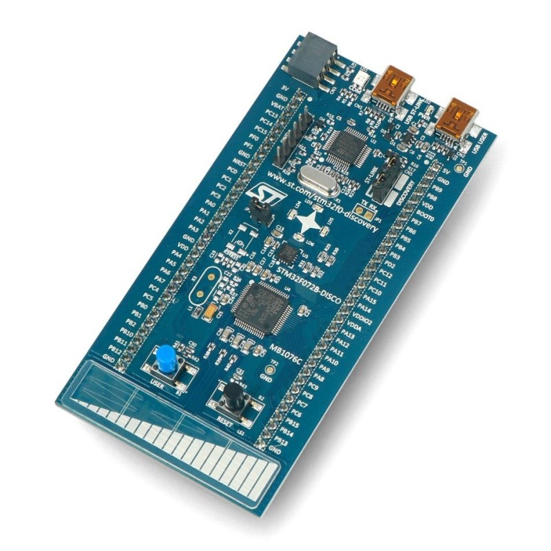 STM32F072 Discovery Kit – STM32F072RBT6 ARM Cortex-M0 with 3-Axis Gyroscope Robotics Bangladesh