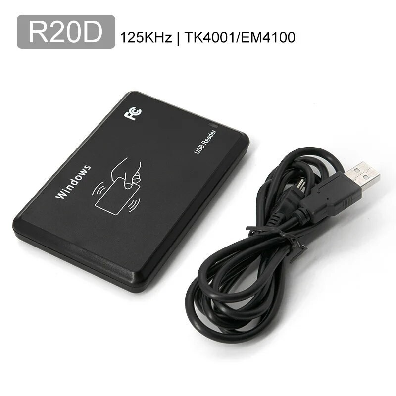 R20DC 125KHz & 13.56MHz 2-in-1 USB Proximity RFID ID/IC Card Reader Robotics Bangladesh
