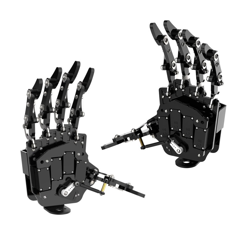 uHand Hiwonder Robotic Bionic Hand Left & Right Pair Individually Moving Fingers Robotics Bangladesh