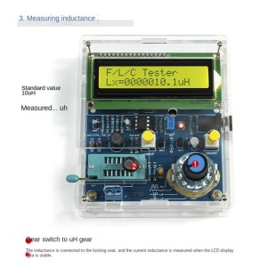 Capacitance & Inductance Meter with Frequency Measurement DIY Electronic Kit 8051 MCU Based Solderable Robotics Bangladesh