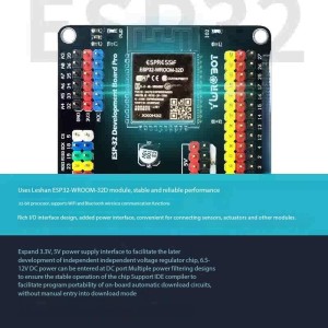 YwRobot ESP32 Development Board Pro WiFi & Bluetooth with Extended IO Robotics Bangladesh