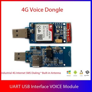 A7670G 4G LTE USB Dongle with TTS Voice, Call, SMS, Data Support for Raspberry Pi Robotics Bangladesh