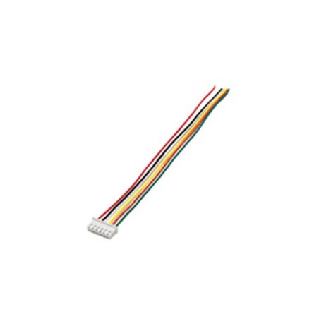 1.27mm 6-Pin Single Head JST Cable 150mm Robotics Bangladesh
