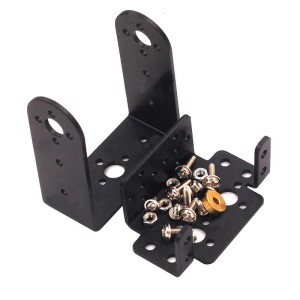 2 DOF Short Pan and Tilt Servo Bracket Mount Kit Robotics Bangladesh
