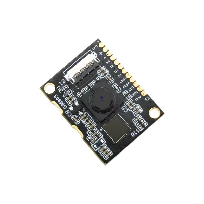 GM803 Barcode Reader Module, Compact 1D/2D CMOS Scanner with TTL-232 & USB Interface Robotics Bangladesh