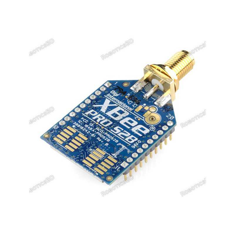 XBee Pro 63mW RPSMA - Series 2B (ZigBee Mesh) XBee Pro 63mW RPSMA - Series 2B (ZigBee Mesh)