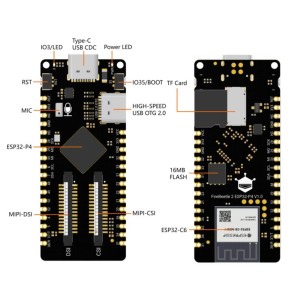 FireBeetle 2 ESP32-P4 AI Vision Board (360MHz RISC-V, MIPI CSI/DSI, Wi-Fi 6) Robotics Bangladesh Robotics Bangladesh