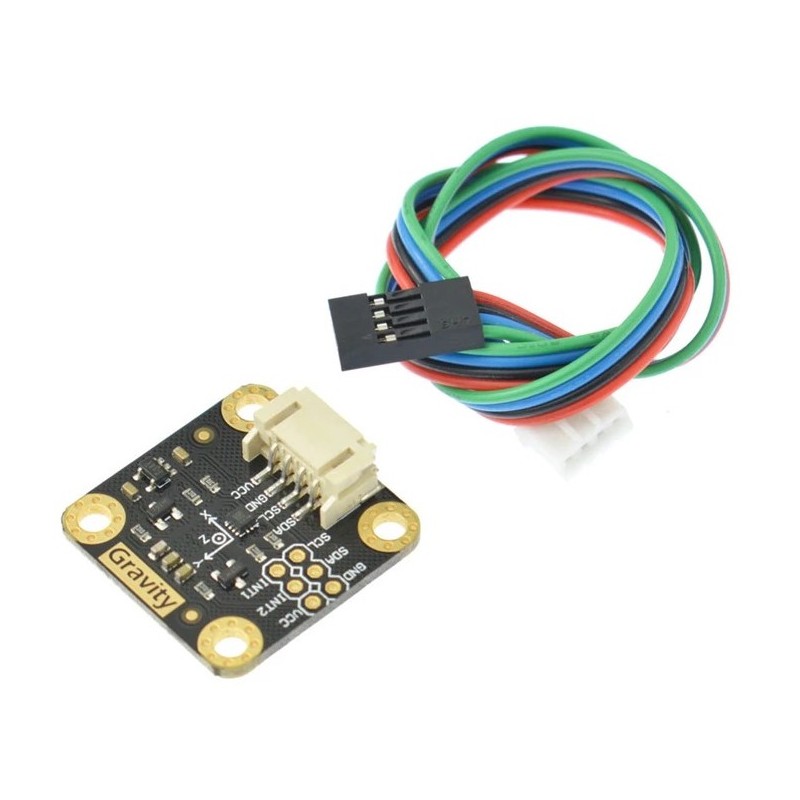 Gravity I2C Triple Axis Accelerometer - LIS2DH (±16g) Robotics Bangladesh