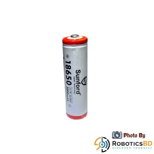 Sunford 3000mAh 3.7v 18650 Battery Robotics Bangladesh