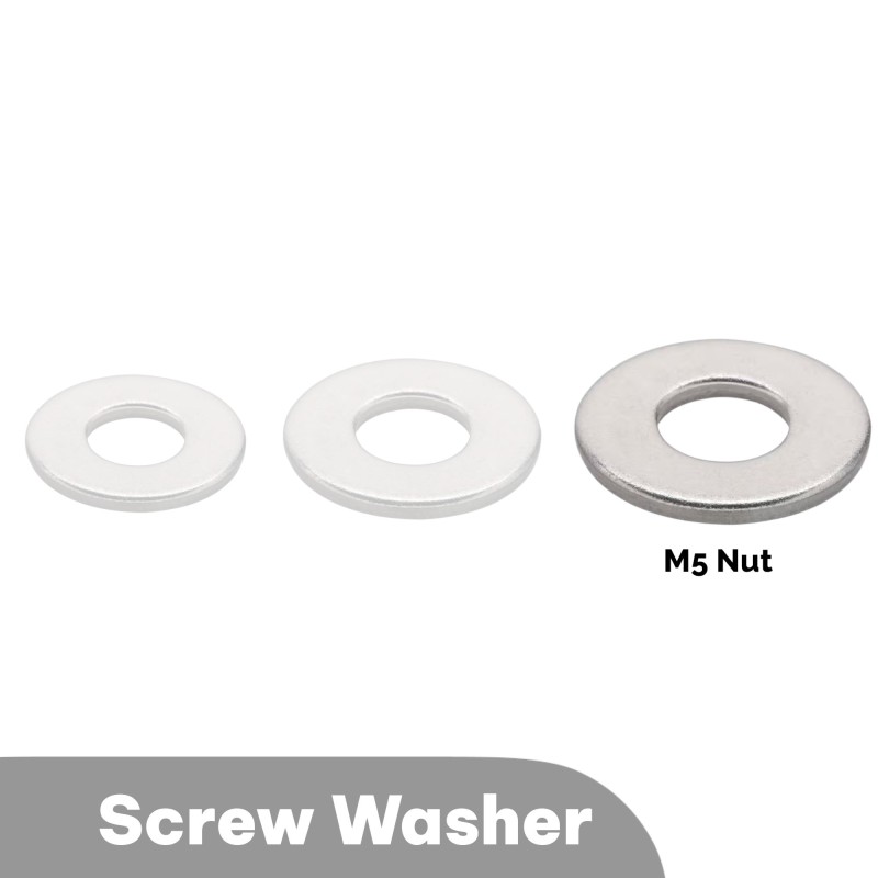 M5 Washer (Pack of 5) Robotics Bangladesh