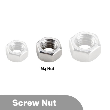 M4 Nut (Pack of 5) Robotics Bangladesh