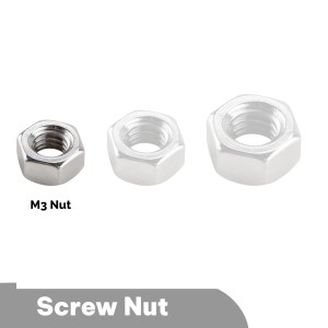 M3 Nut (Pack of 5) Robotics Bangladesh