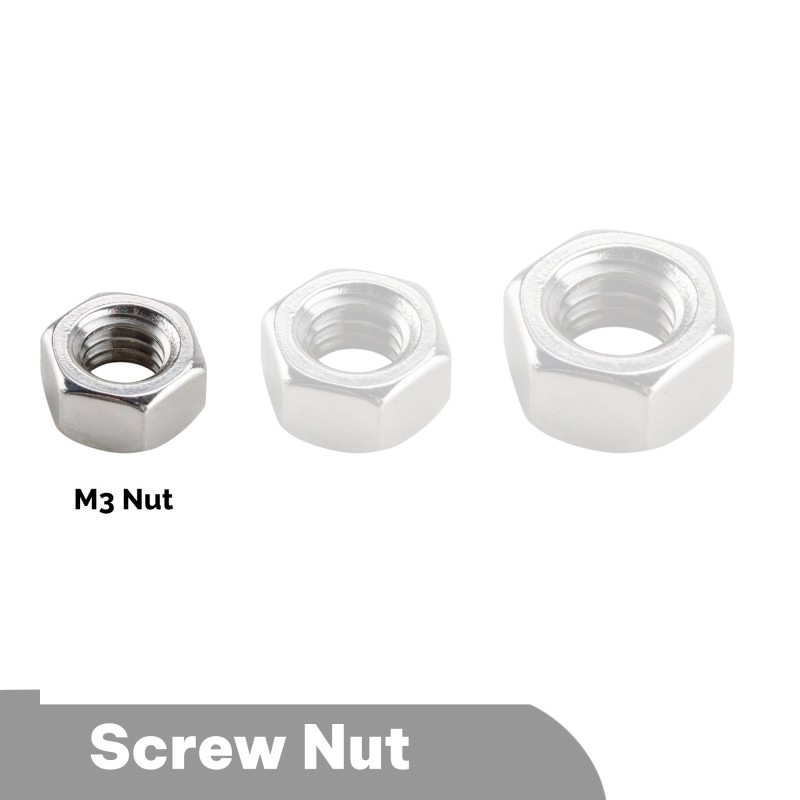 M3 Nut (Pack of 5) Robotics Bangladesh
