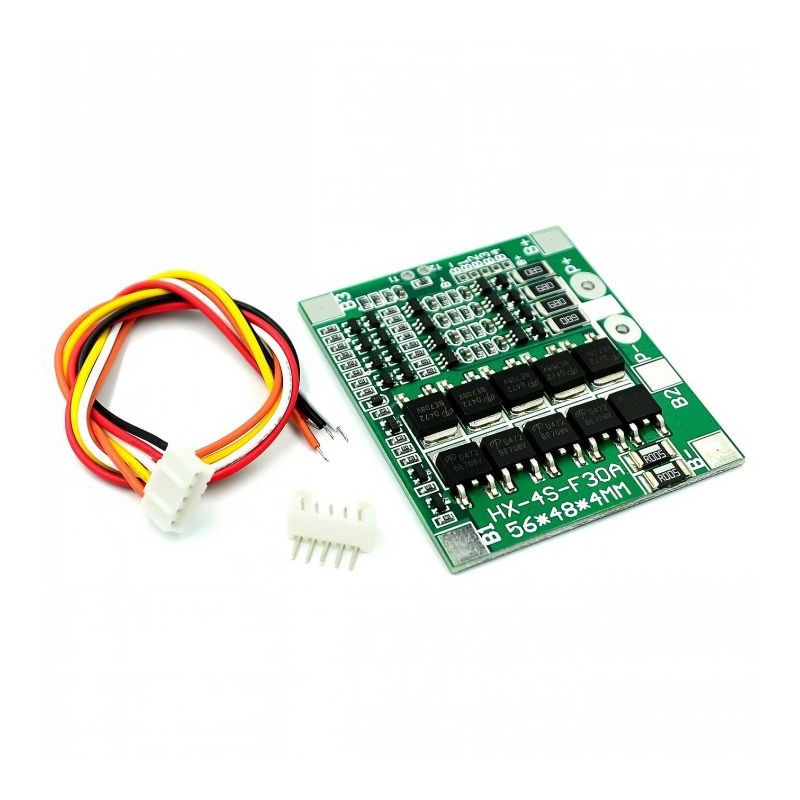 4S 30A 14.8V 18650 Lithium Battery BMS PCB Protection Board Robotics Bangladesh