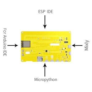 ESP32-S3 5-Inch IPS Smart Display Wi-Fi & Bluetooth HMI TFT LCD Module Robotics Bangladesh