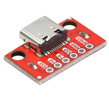 USB Type-C Female Breakout Board Robotics Bangladesh