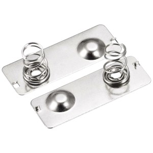 Battery Spring Plate Connector 30×11mm Nickel-Plated Robotics Bangladesh
