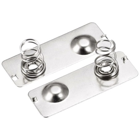 Battery Spring Plate Connector 30×11mm Nickel-Plated Robotics Bangladesh