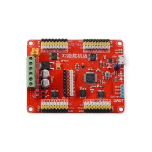 USB 32-Channel Servo Controller Board SSC-32 Compatible Includes Spider Robot Code Robotics Bangladesh