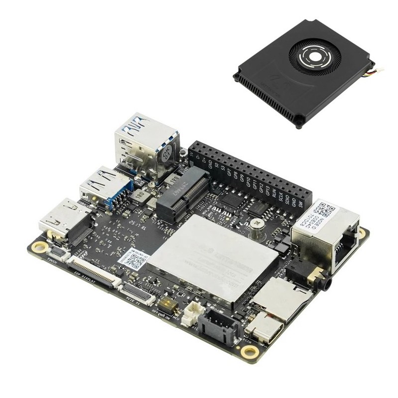 LattePanda IOTA Palm-sized x86 Single Board Computer with Active Cooler Intel N150 8GB RAM 64GB eMMC Robotics Bangladesh