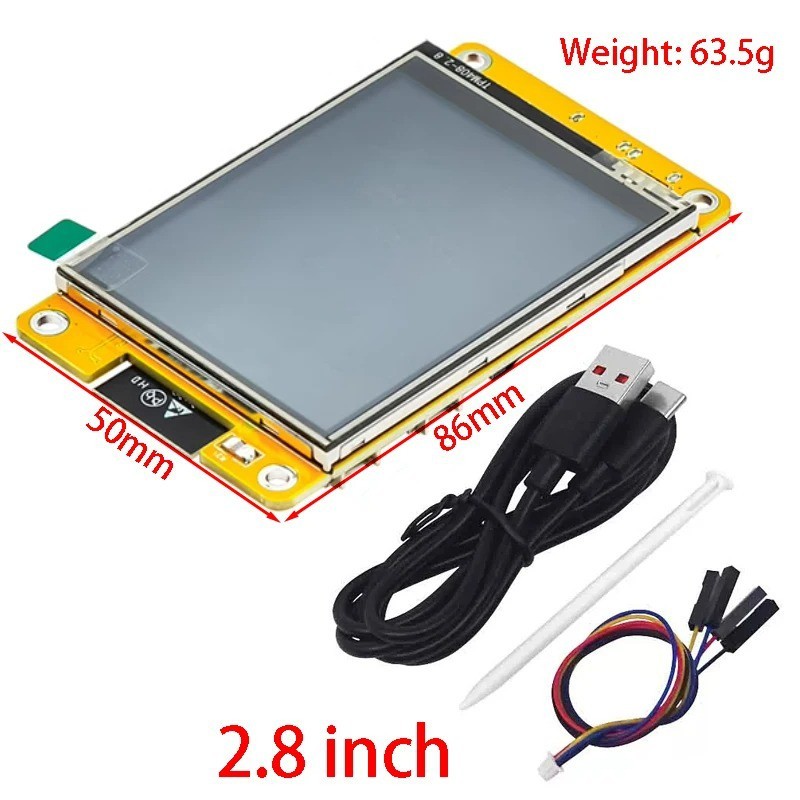 ESP32 Development Board with 2.8 Inch TFT Touch Display Robotics Bangladesh