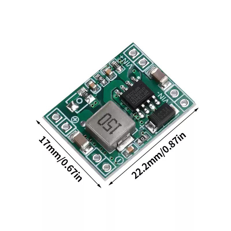 Mini MP1584EN DC-DC BUCK Adjustable Step Down Module Robotics Bangladesh