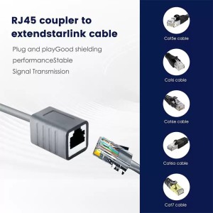 Starlink Compatible SPX to RJ45 Ethernet Adapter Cable Both Dish & Router Side Converter Robotics Bangladesh