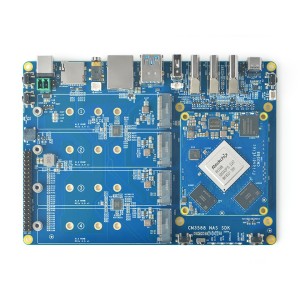 CM3588 Ultra NAS Computing Kit – RK3588, 8GB RAM + 64GB eMMC 4× NVMe Slot Robotics Bangladesh