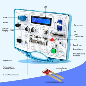 All-in-one Starter Kit for Arduino Common Board Design Kit with 15 Sensors and 21 Lessons Robotics Bangladesh
