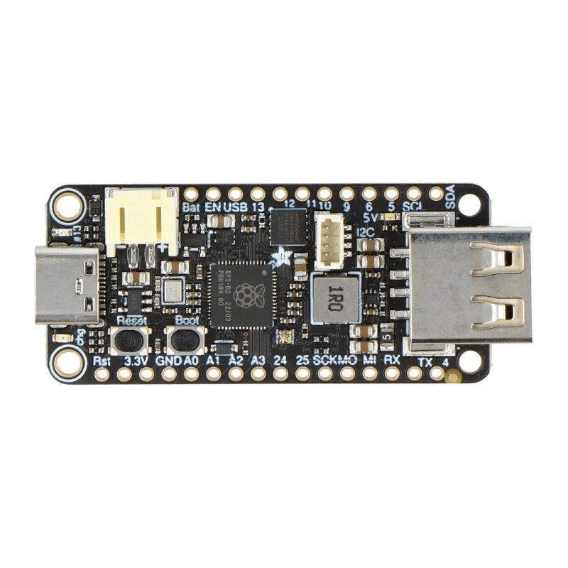 Feather-Style RP2040 Development Board with USB Type-A Host Port Robotics Bangladesh