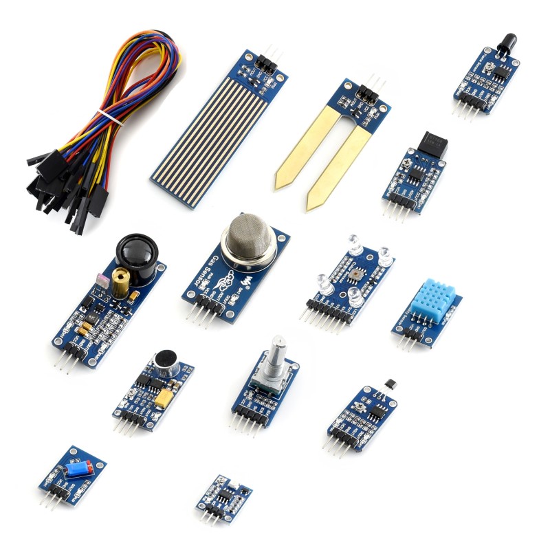 13 Sensors Kits Pack by Waveshare Robotics Bangladesh