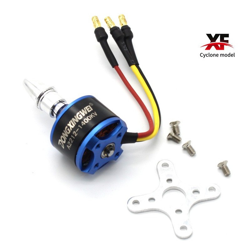 A2212 1400KV Brushless BLDC Motor for RC Fixed-Wing Aircraft Robotics Bangladesh
