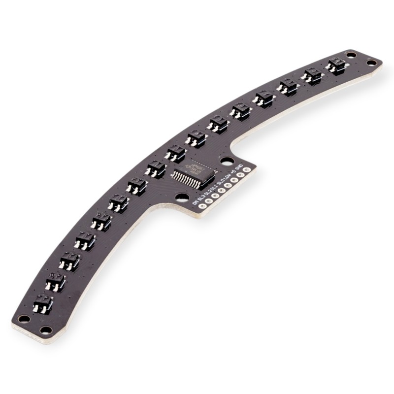 Multiplexed 16-Sensor Line Follower Array QRE1113 Robotics Bangladesh