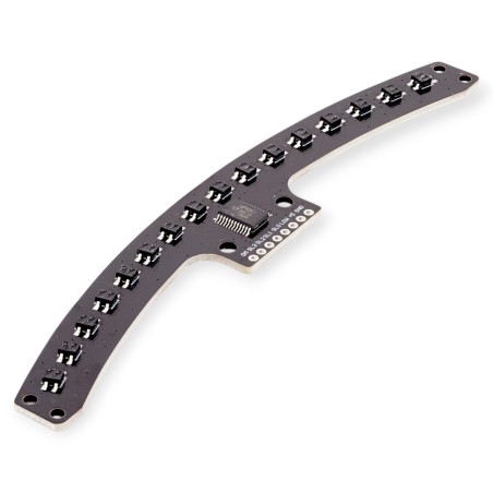 Multiplexed 16-Sensor Line Follower Array QRE1113 Robotics Bangladesh