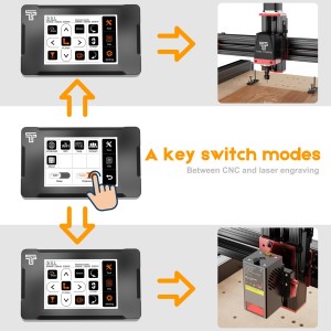 Twotrees TTC450 PRO CNC Router Machine Robotics Bangladesh