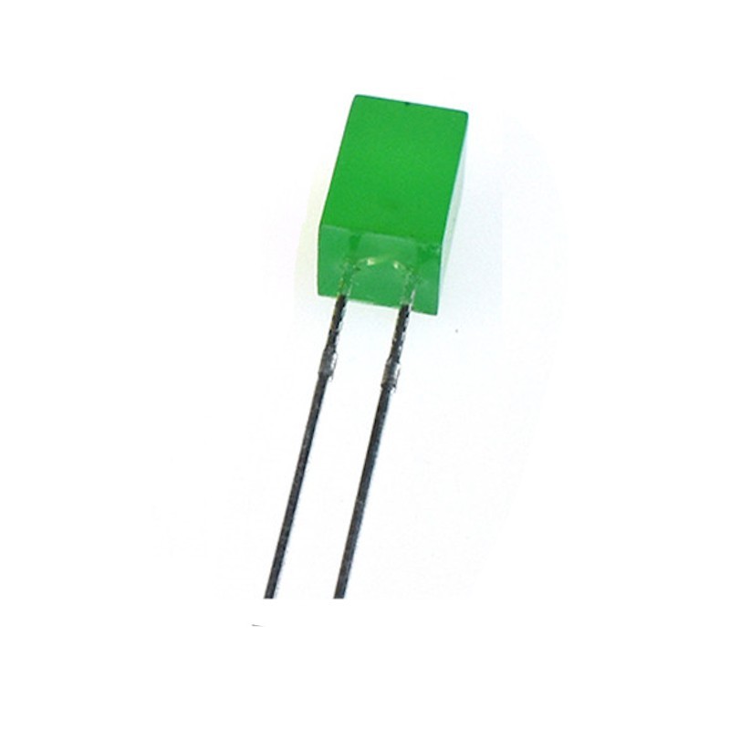 5x5x7mm Square Head Green LED Robotics Bangladesh