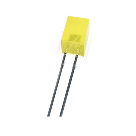 5x5x7mm Square Head Yellow LED Robotics Bangladesh